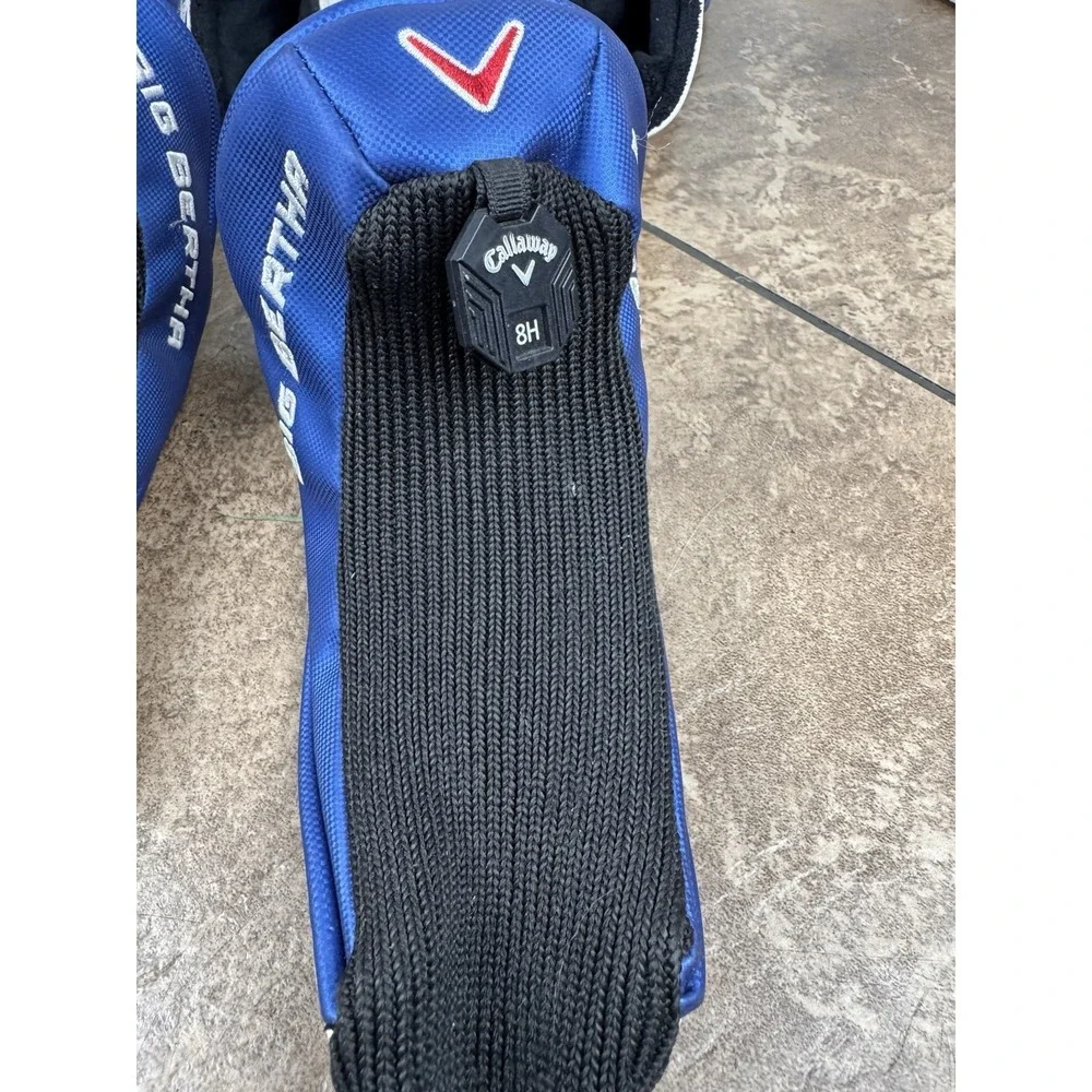 Callaway Big Bertha Reva Driver, 3 &5 Hybrid Head Covers 2 Hybrid Head